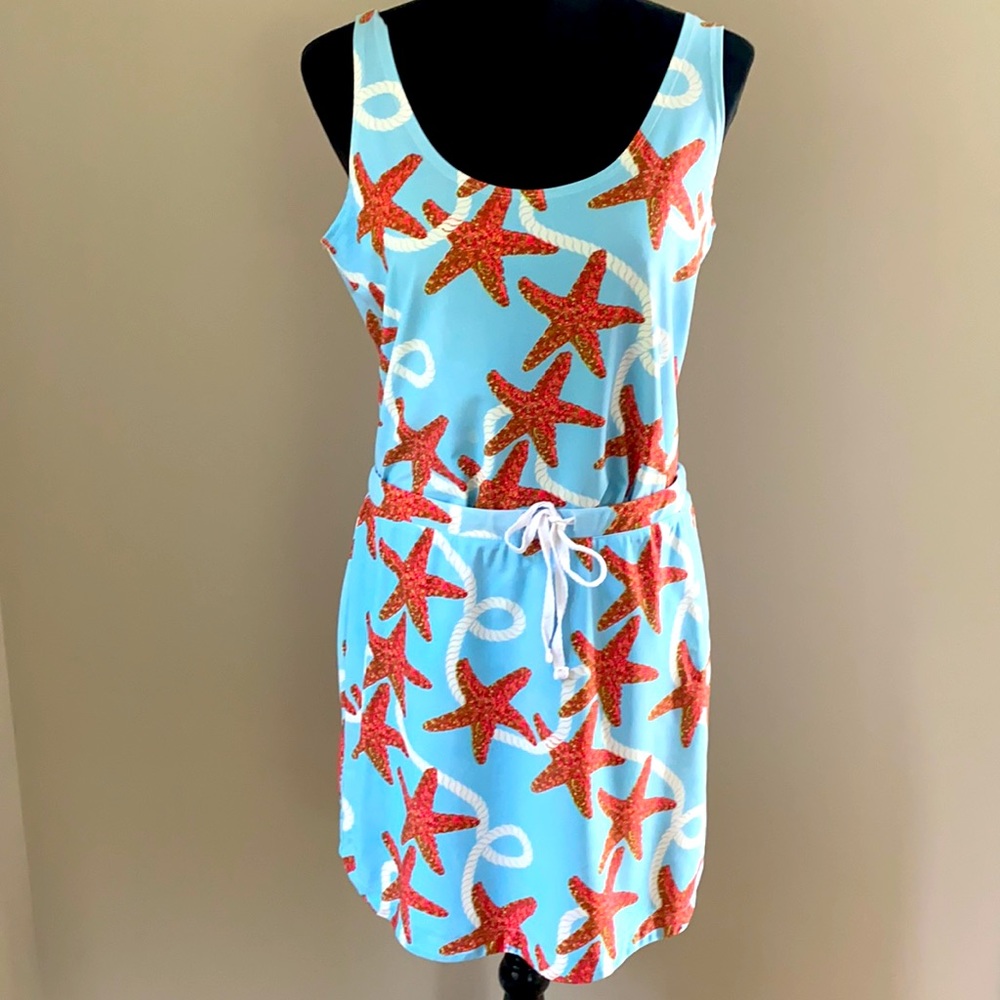 All For Color Starfish Skirt and Tank Top